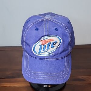 Miller‎ Lite Blue Baseball Cap